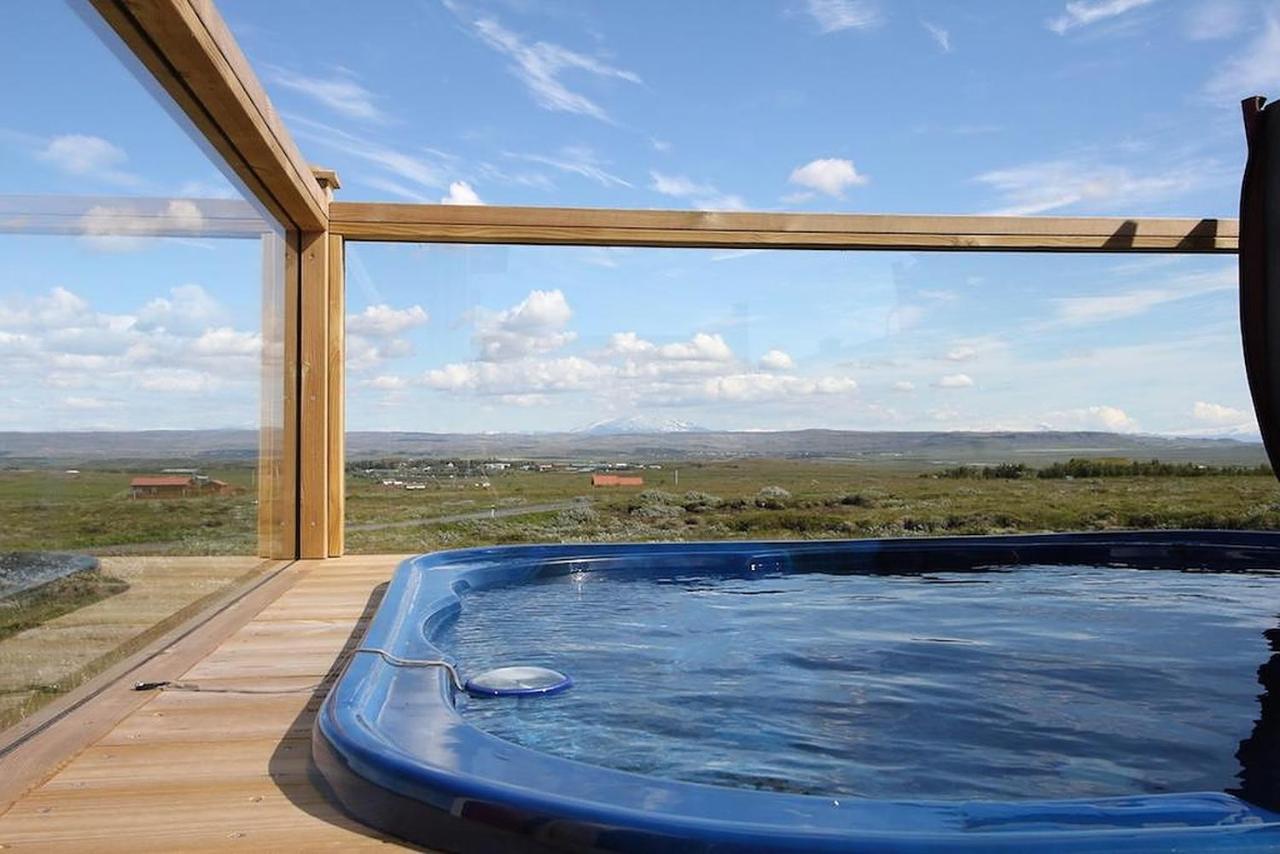 Blue View Cabin 3A With Private Hot Tub Reykholt  Ngoại thất bức ảnh