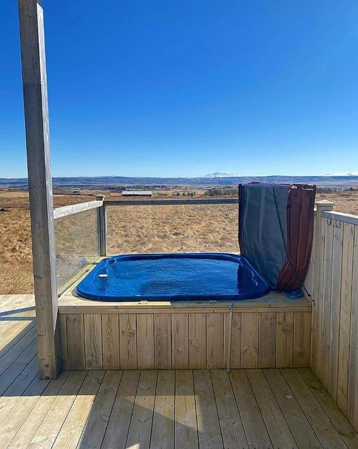 Blue View Cabin 3A With Private Hot Tub Reykholt  Ngoại thất bức ảnh